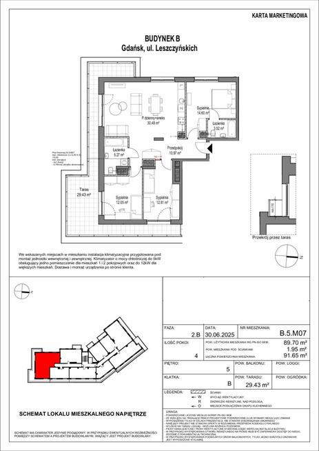 Mieszkanie Gdańsk Zaspa, Leszczyńskich