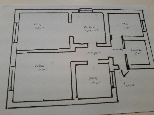 84m2 mieszkanie квартирa 300m działki