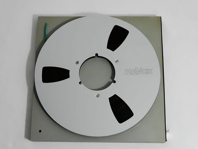 Szpula aluminiowa REVOX 26,5 cm (10,5 cala) z oryginalnym pu