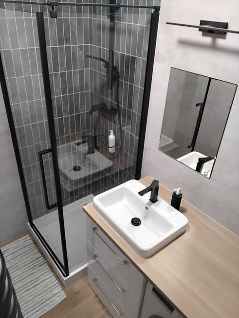 Duży pokój dla studenta z klimatyzacją