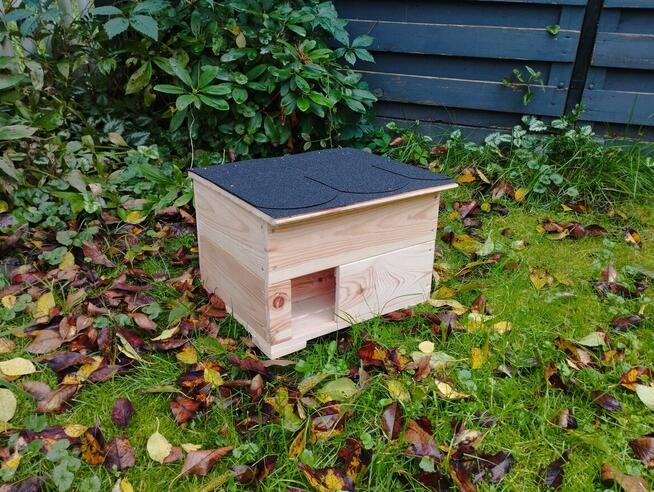 Domek dla jeża. Legowisko.