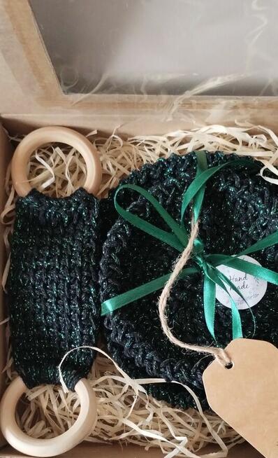 Podstawki i uchwyty na ścierkę dekor handmade