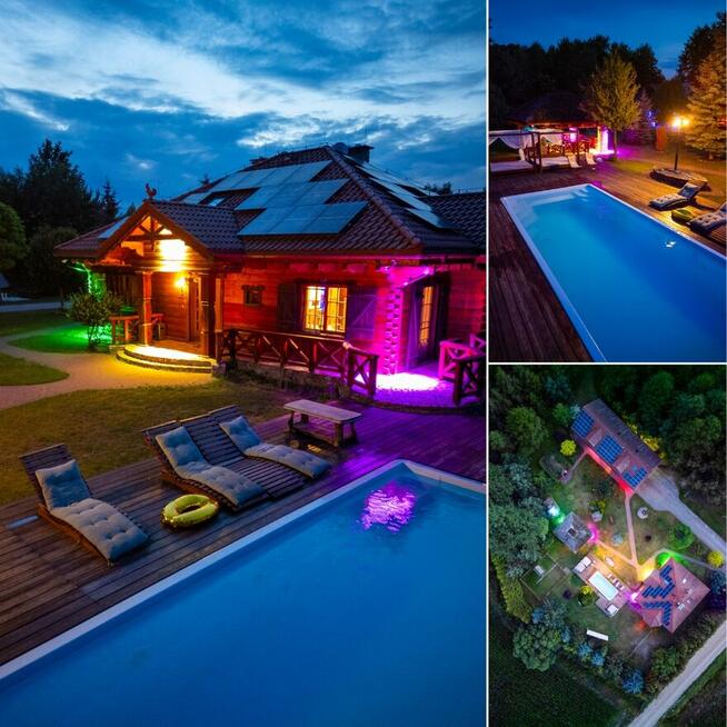 Rezydencja z Basenem - Luksusowe Wczasy - Podlasie