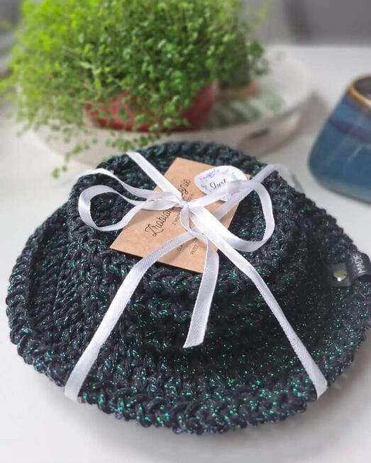 Podstawki i uchwyty na ścierkę dekor handmade