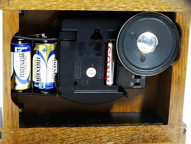 Elektroniczny zegar sterowany radiowo SINN ROCC-71E w kolorz