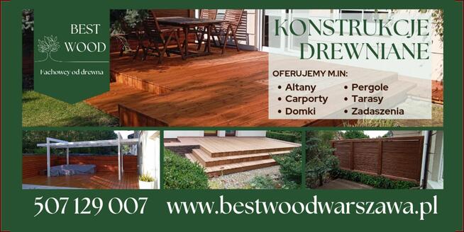 Konstrukcje domków szkielety drewniane