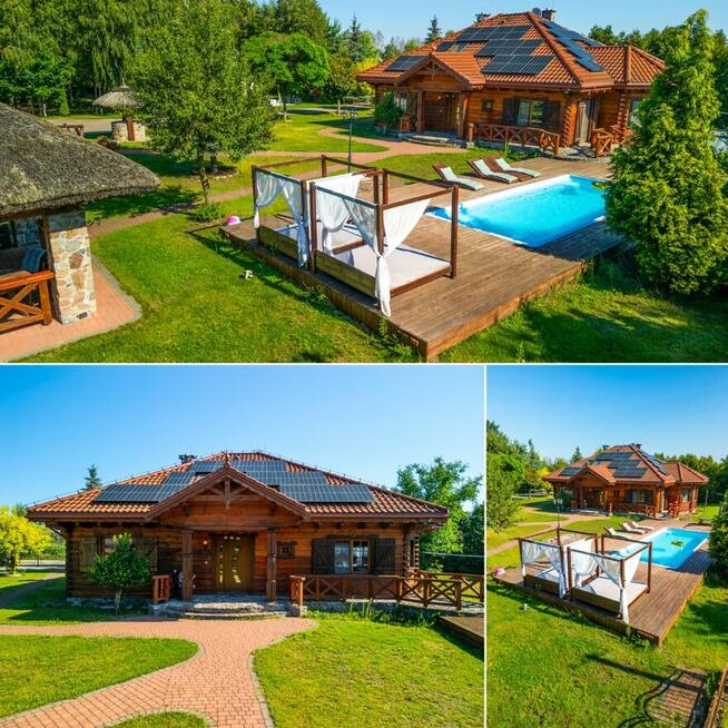 Rezydencja z Basenem - Luksusowe Wczasy - Podlasie