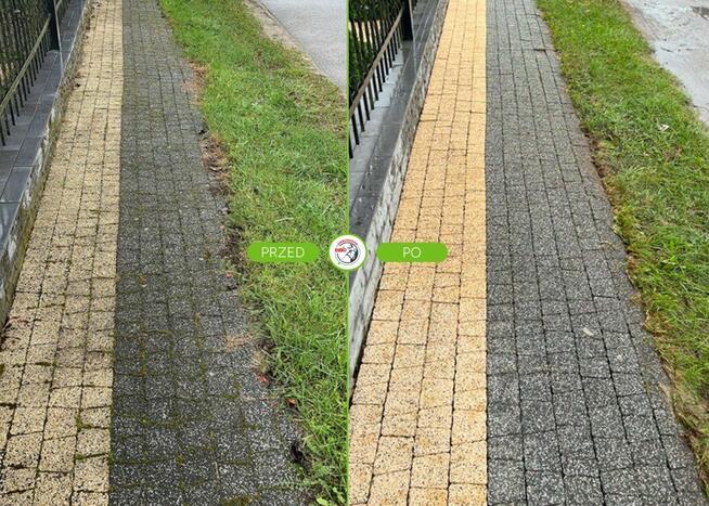 Profesjonale mycie dachu, kostki brukowej, elewacji, graffiti