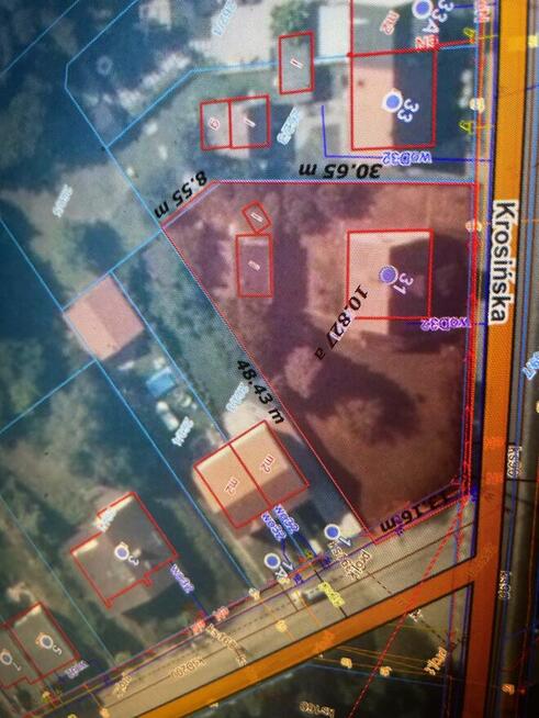 Działka budowlana 1100 m² | Mosina – Krosno | Pełne media |