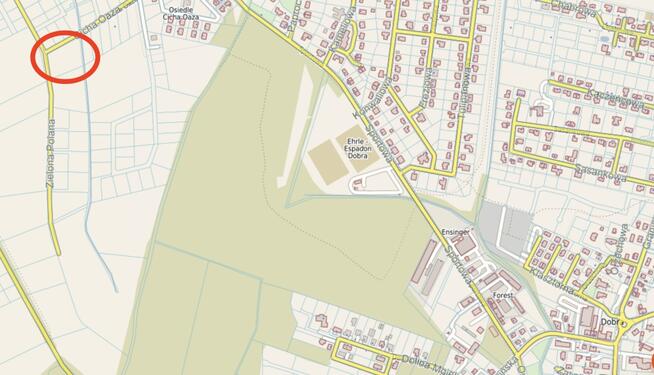 ziałka 5500 m² z WZ na 6 DOMÓW - dla dewelopera