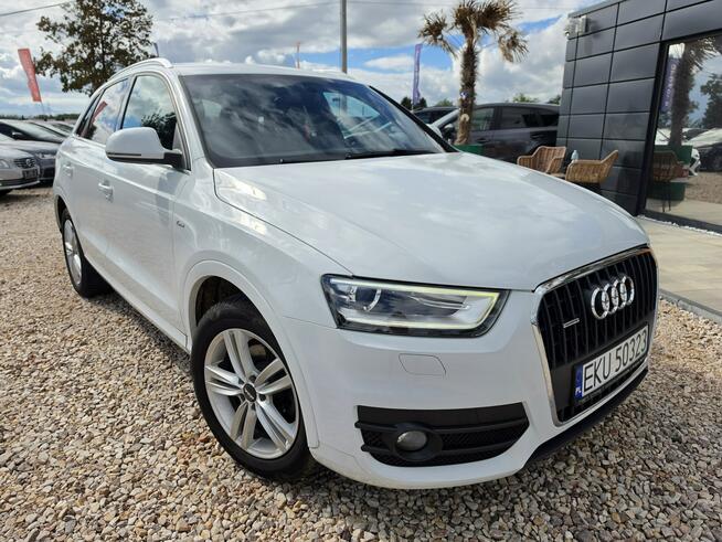Audi Q3 2.0TFSI#170KM#S-Line#Ledy#Bixenon#Skóry#Climatr#Navi#Gwarancja#Perła!!