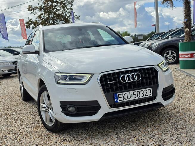 Audi Q3 2.0TFSI#170KM#S-Line#Ledy#Bixenon#Skóry#Climatr#Navi#Gwarancja#Perła!!