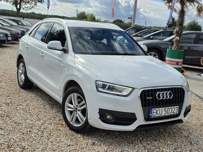 Audi Q3 2.0TFSI#170KM#S-Line#Ledy#Bixenon#Skóry#Climatr#Navi#Gwarancja#Perła!!