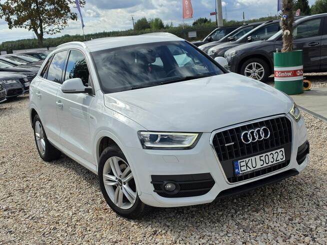 Audi Q3 2.0TFSI#170KM#S-Line#Ledy#Bixenon#Skóry#Climatr#Navi#Gwarancja#Perła!!