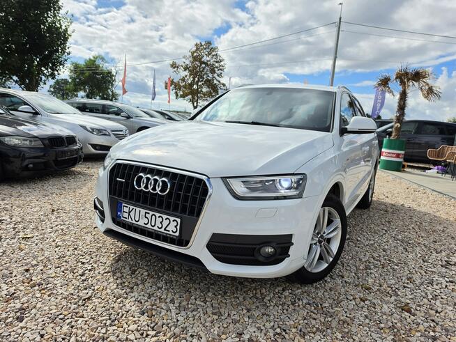 Audi Q3 2.0TFSI#170KM#S-Line#Ledy#Bixenon#Skóry#Climatr#Navi#Gwarancja#Perła!!