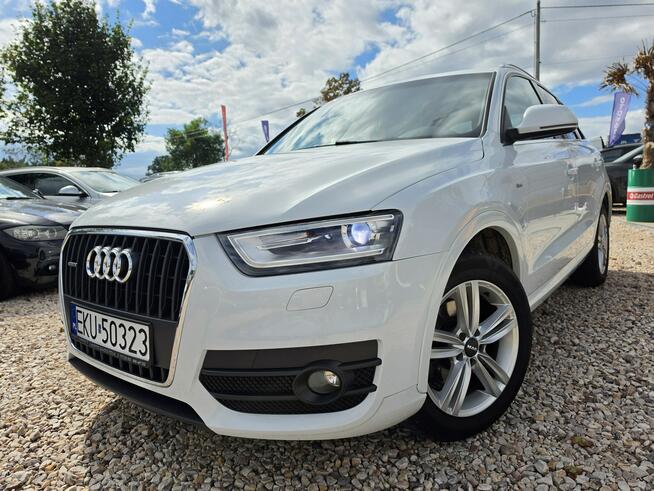 Audi Q3 2.0TFSI#170KM#S-Line#Ledy#Bixenon#Skóry#Climatr#Navi#Gwarancja#Perła!!
