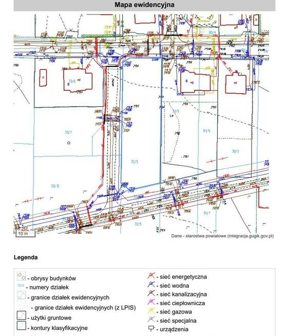 ✅Sprawdź - Działka pod bud. jednorodz. 1301 m2✅