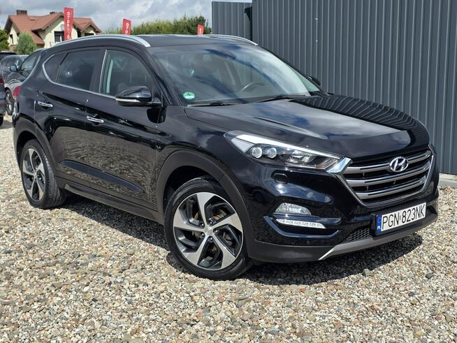Hyundai Tucson 1.6 177ps T-GDI Turbo Navi Kamera Cofania Led 4x4 Automat Gwarancja