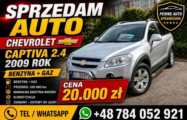 Sprzedam Chevrolet Captiva 2.4 2009 r