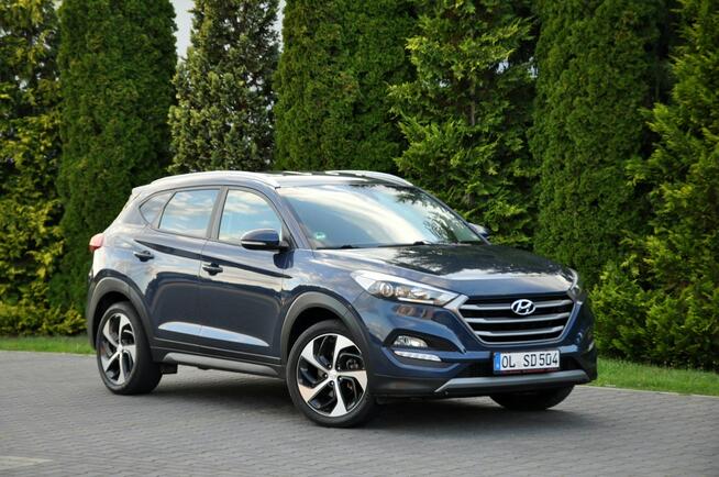 Hyundai Tucson 1.7CRDi(116KM)*Led*Navi*Kamera*Reling*Welur*I Wł*BLS*Parktr.*Alu19"ASO