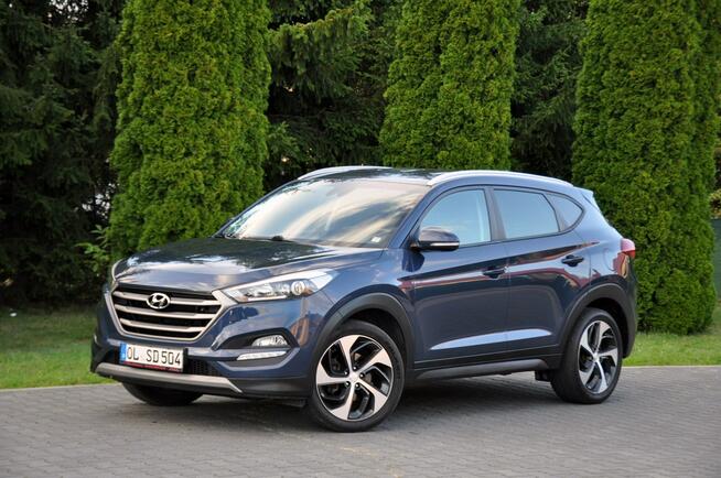 Hyundai Tucson 1.7CRDi(116KM)*Led*Navi*Kamera*Reling*Welur*I Wł*BLS*Parktr.*Alu19"ASO