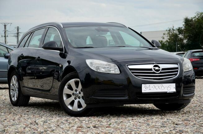 Opel Insignia Czarna Super Stan 1.4T 140KM Serwis Navi Parktronik