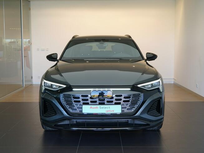 Audi Q8 e-tron 55 408KM Sline MatrixLED ACC Kamery360 Dociągi Pneumatyka