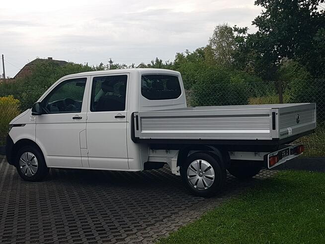 Volkswagen Transporter T6 DOKA 6-OSÓB PAKA SKRZYNIA ŁADUNKOWA KLIMA DOUBLE KABINA KRAJOWY