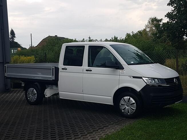 Volkswagen Transporter T6 DOKA 6-OSÓB PAKA SKRZYNIA ŁADUNKOWA KLIMA DOUBLE KABINA KRAJOWY