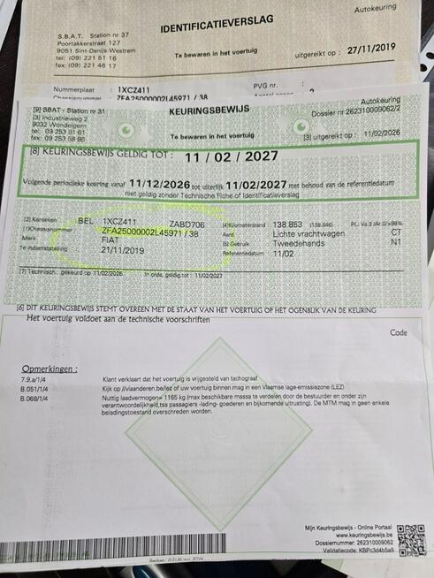 Ducato Boxer 2.3 Multijet / L4 H2 Mały Przebieg !Tylko 138 tyś MAX !