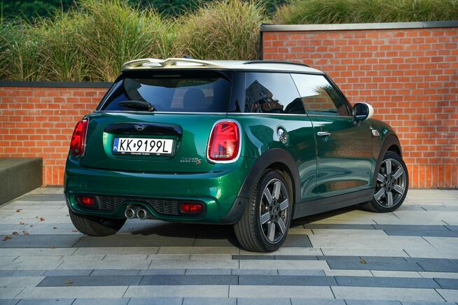 Mini Cooper S British Racing Green | Skóra brązowa | LED | Navi | Automat | 17”