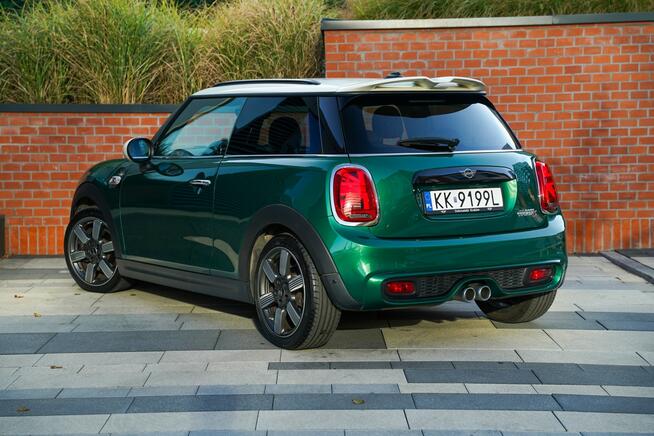 Mini Cooper S British Racing Green | Skóra brązowa | LED | Navi | Automat | 17”