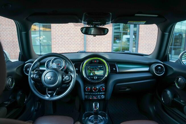 Mini Cooper S British Racing Green | Skóra brązowa | LED | Navi | Automat | 17”