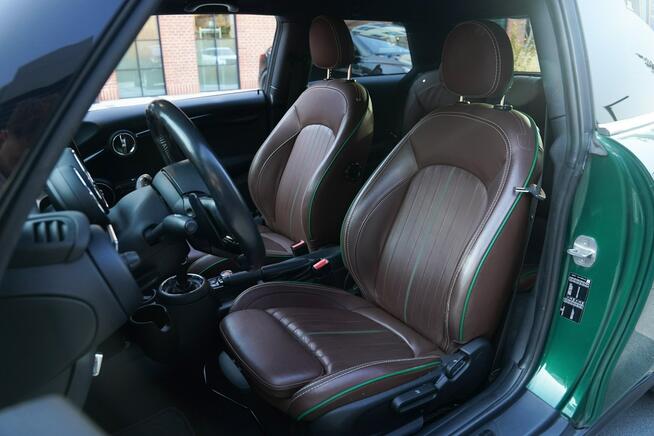 Mini Cooper S British Racing Green | Skóra brązowa | LED | Navi | Automat | 17”