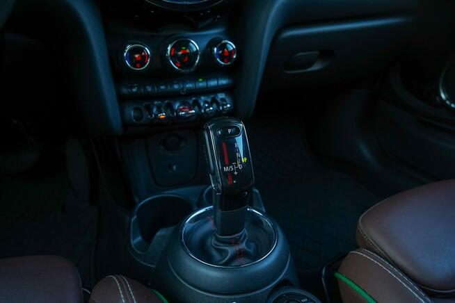 Mini Cooper S British Racing Green | Skóra brązowa | LED | Navi | Automat | 17”