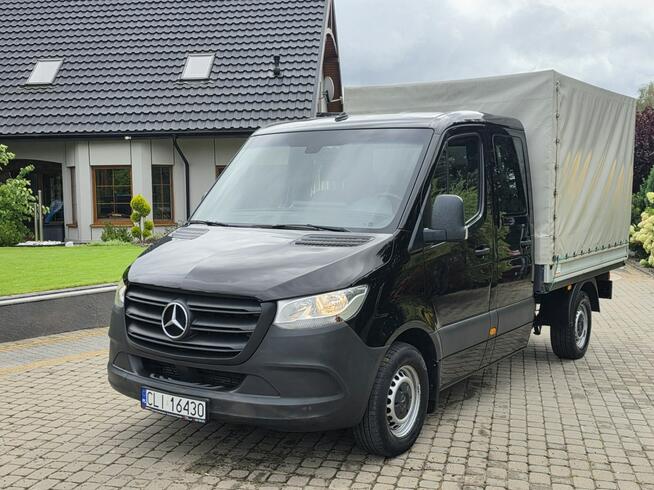 Mercedes Sprinter 2.2 CDi DOKA / 6-osobowy / skrzynia z plandeką