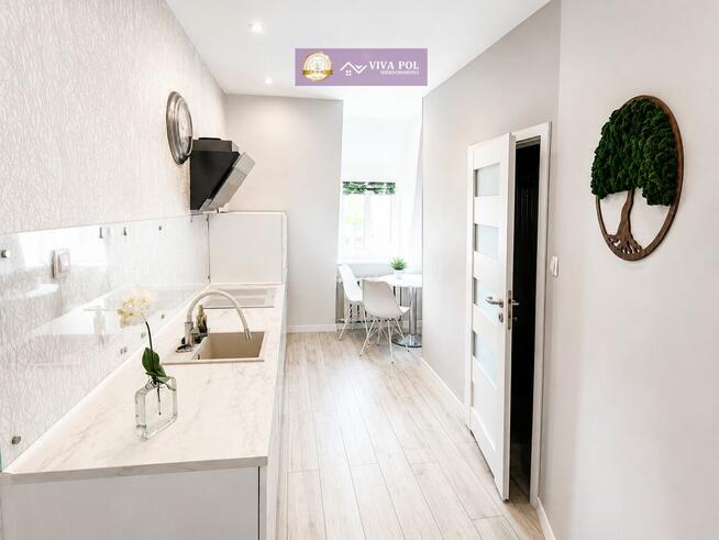 44 m² komfortu w centrum Mrągowa tuż obok jeziora Czos