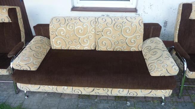 Kanapa, wersalka, sofa rozkładana+dwa fotele.