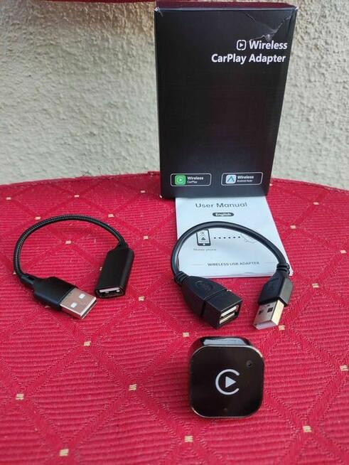 Bezprzewodowy Adapter CarPlay i Android Auto