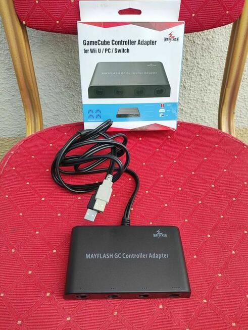 Adapter Pada Kontrolera GameCube Nintendo WII U Switch