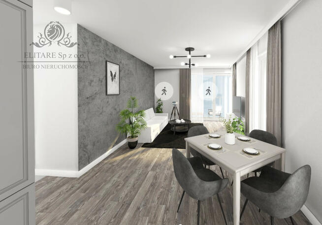 Apartament 92,21m2, 5 pokojowe z balkonem 12,07m2/ widok na rzekę