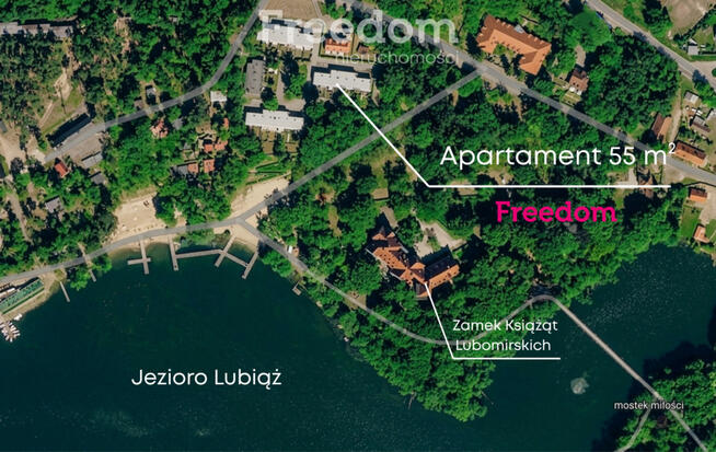 Luksusowy apartament 55 m² przy plaży Lubniewice