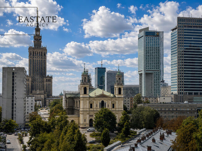 Apartament 70 m² | widok na PKiN | garaż | loggia