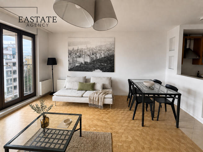Apartament 70 m² | widok na PKiN | garaż | loggia
