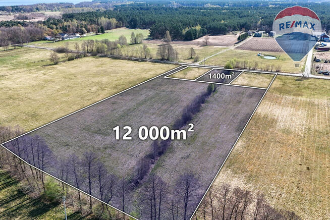 Działka 13 400 m2 z warunkami zabudowy