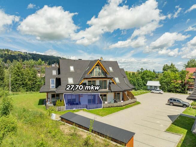 Apartament w Kościelisku z tarasem i widokiem na Czerwone Wierchy