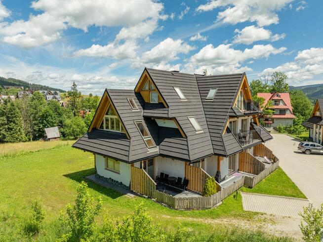 Apartament w Kościelisku z tarasem i widokiem na Czerwone Wierchy