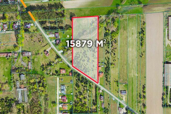 Duża działka 1,5 ha pod dom lub stadninę Jadwinin