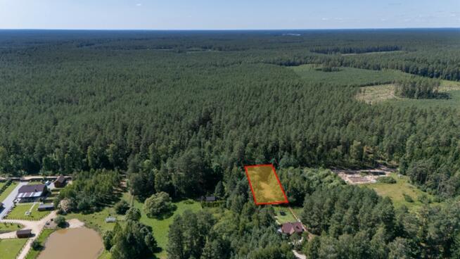 Działka budowlana 994 m² | Sucha Rzeczka | Jezioro Serwy | MPZP