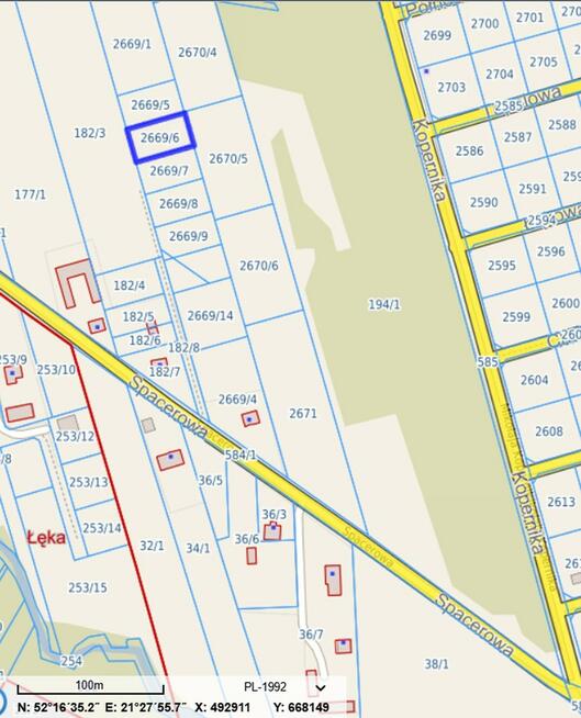 Działka z warunkami zabudowy – Pustelnik, 37 km od Warszawy